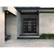 Vdomdoors Steel Double Doors Deux 1105 Black Enamel Sidelight Exterior Window Stainless Inserts Double Modern DEUX1105DEXD-BLK-RH-W72+14 x H80 - alternate 2