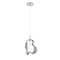 Euf Norah, Pendant, 13", Polished Nickel, Smoked Glass 50248-025 - alternate 2