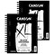 Canson XL Series Drawing Pad, Black, Side Wire Binding, 10 Sheet, 7x10 inch, 2PK C400100868-06 - alternate 1