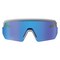 Ergodyne Matte Gray Frame High Contrast Ice Blue Mirror Lens Safety Glasses, AFAS Color Enhancing Mirror Lens AEGIR-AFAS-HCMI - alternate 5