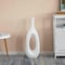Uniquewise 30-Inch Frosted White Fiberglass Tall Floor Vase - Decorative Vase for Modern Home Decor QI004677.S - alternate 6