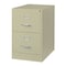 Hirsh 18" W 2 Drawer Vertical File Cabinet, Putty, Legal 14412 - alternate 4