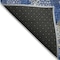 Homeroots 10' X 14' Navy Blue Brown And Ivory Polka Dot Washable Indoor Outdoor Area Rug 594267 - alternate 4