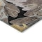 Homeroots 10' X 14' Black And Gray Floral Washable Indoor Outdoor Area Rug 610972 - alternate 4
