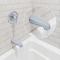 Danco 1/2'' Slip-Fit Chrome Bathtub Spout 88702 - alternate 3