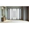 Vdomdoors Aluminum Double Doors Deux 1717 Gray Graphite Frosted Glass 2 Sidelights Entry Modern Painted 96x96 DEUX1717DEXD-GRE-W12+72+12xH96-RH-I - alternate 3