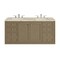James Martin Vanities Chicago 60" Double Vanity, Walnut Whisper, w/ 3 CM Tajnar Eclos Top 503-V60D-WLW-3TJR - alternate 6
