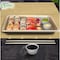 Ecoquality 1.5L Compostable Natural Sugarcane Bagasse No Lid Small Take Out Sushi Serving Tray, 100PK EQ15LSUSHINL-100 - alternate 4