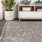 Jonathan Y Mercer Shag Plush Tassel Gray 5 ft. x 8 ft. Area Rug MCR100E-5 - alternate 3