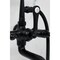 Kingston Brass 7-Inch Wall Mount Tub Faucet with Hand Shower, Matte Black CC541T0 - alternate 3