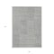 Homeroots 9' X 12' Gray And Ivory Geometric Washable Indoor Outdoor Area Rug 596936 - alternate 5