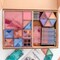 Connetix Magnetic Tiles Pastel Mega Pack, 202-Piece Set CT-P-00202-ME - alternate 3