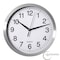 Clockswise 10-in Round Quartz Wall Clock Non-Ticking Battery Operated with Silent Sweep Movement,  QI004745.WT.10 - alternate 6