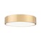 Z-Lite Coronado 1 Light Flush Mount, Modern Gold, 20 In W 1017F20-MGLD-LED - alternate 1