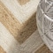 Jonathan Y Piper Two-Tone Chevron Round Jute Cream/Natural 5 ft Round Area Rug RNF111B-5R - alternate 4
