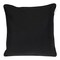 Homeroots 20" Black and White Geometric Cotton Throw Pillow 529274 - alternate 4