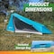 Wakeman Single Person Tent 1 Person Camping Tent w/ Rainfly Lightweight Outdoor Bivy Bag Shelter 75-CMP1204 - alternate 7