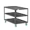 Valley Craft Utility Cart, Steel, 2000 lb Load Capacity, 53 in L, 30 in W F89176GYPY - alternate 1