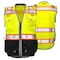 Dome75 OMNI Series Black Bottom Solid Front Heavy-Duty Utility Vest with MUL System & ProPocket 2X OV8725 - alternate 3