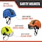 Malta Dynamics Safety Helmet, Acrylonitrile Butadiene Styrene (ABS), Ratchet, Black HTB2000 - alternate 2