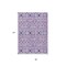 Homeroots 8' X 10' Lavender Ivory And Blue Geometric Washable Indoor Outdoor Area Rug 612199 - alternate 7
