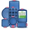 Nutrichef 8-Piece Nonstick Baking Pan Set, Blue NCSBSBL8 - alternate 1