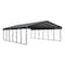 Arrow 20 x 29 x 7 ft Charcoal Carport CPHC202907 - alternate 1