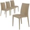 Leisuremod Mace Stackable Polypropylene Dining Chair, 275 lb Capacity, Weather-Resistant, 4PK MC19TP4 - alternate 1