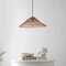 Jonathan Y Connie 20.25" 1-Light Farmhouse Coastal Rattan 180" Cord Plug-In or Hardwired LED Pendant, Brown JYL1407A - alternate 7