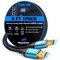 Maximm 6ft 8K 60Hz 48Gbps HDMI 2.1 Braided Cable, Blue KIT-8K-HDMI-6FT-BL1PK - alternate 1