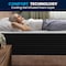 Flash Furniture Dream Cooling Gel 12in. Foam and Pocket Spring Hybrid Mattress, Queen Mattress in a Box BS-E230P-R-Q-12-C-BK-GG - alternate 3