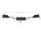 Jonathan Y Arlo 54" 2-Light Farmhouse Industrial Double Swing Arm Iron LED Wall Sconce w/Pull-Chain USB Chargin JYL6016A - alternate 8