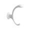 National Hardware V8008 Garment Hook, 2-Hook, Zinc White N806-810 - alternate 2