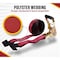 Mytee Products Ratchet Tie-Down Straps w/ Flat Hooks, 2inx30ft Ratchet Straps Red, 10,000 lbs BS RS230R - alternate 4