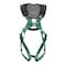 Msa Safety V-Form+ Harness, Standard, Back & Chest D-Rings, Tongue Buckle Leg Straps 10206093 - alternate 1