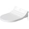Duravit Shower-Toilet Seat for ME, Starck 2, Starck 3, Darling New, Exposed Connections, White 613000011041300 - alternate 1