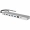 Rocstor PREMIUM USB-C DUAL DISPLAY PORTABLE DOCK MULTIPORT - 1X 8K@30HZ, 1X 4K@60HZ - 1X Y10P028-S1 - alternate 1