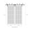 Sartodoors Sliding Closet Barn Bypass Doors Grey 60x96 (2* 30x96) Solid Core Modern Interior VEREGIO7411BBB-GRE-6096 - alternate 4