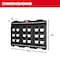 Milwaukee Tool PACKOUT Large Wall Plate, 30.75 in W x 20 in H x 1.2 in D, Polypropylene, Black 48-22-8497 - alternate 2