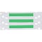 Brady PermaSleeve HX Heat Shrink Double Sided Wire Marking Sleeves, 0.187 in.x 2 in. W, Green, 10000/RL 2HX-187-2-GR-J - alternate 2