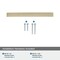 Amerock Monument 3-3/4 in 96 mm Center-to-Center Golden Champagne Cabinet Pull BP36570BBZ - alternate 4