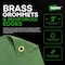 Tarpex Heavy Duty Tarp, 8 ft x 12 ft, Green, Canvas CTG10-TA-812 - alternate 4