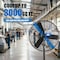Iliving Adjustable-Height 30 in. 7261 CFM Industrial Pedestal Floor Fan ILG8P30-72 - alternate 5