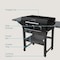 Char-Broil 28'' XL Performance Series Propane Gas Griddle with Cart 3 Burner Flat Top Grill Black 463258924 - alternate 3