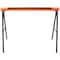 Wrightmaster Heavy Duty Steel Saw Horses 2 Pack, Folding Portable Workhorse, 275 lbs Capacity, Orange ZR-P199517 - alternate 3