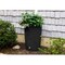 Good Ideas Impressions Palm 50 Gallon Rain Saver - Black IMP-L50-BLK - alternate 3