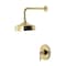 Kingston Brass Single-Handle Pressure Balanced Shower Faucet, Polished Brass KB6332ALSO - alternate 1
