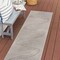 Jonathan Y Arielle Mid-Century Modern Curve Stripe Reversible Washable Dark Gray/Cream 2ft x 8ft Runner Rug SVH109A-28 - alternate 5