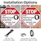 Signmission Stop Ear Protection Required Beyond, 10 Inch X 10 Inch, Aluminum Metal Signs OC-A-10-178 - alternate 5