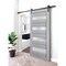 Sartodoors Sturdy Barn Door Grey Solid Core Modern Interior VEREGIO7455BD-B-GRE-18 - alternate 1